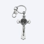 Chaveiro Crucifixo São Bento 15 cm