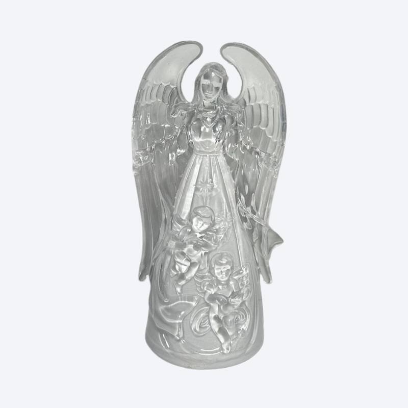 Anjo de Acrílico com LED 14 cm