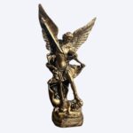 Arcanjo Miguel 15 cm Bronze Envelhecido