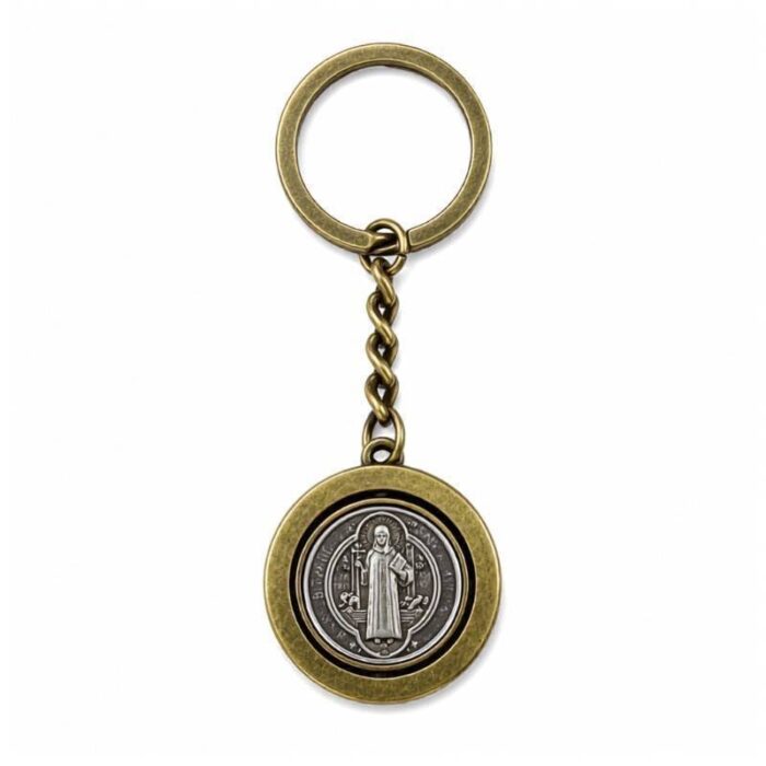 Chaveiro Medalha de São Bento 12 cm