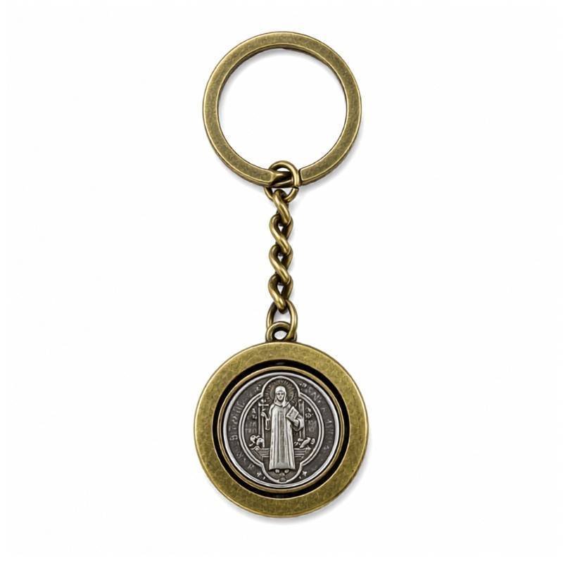 Chaveiro Medalha de São Bento 12 cm