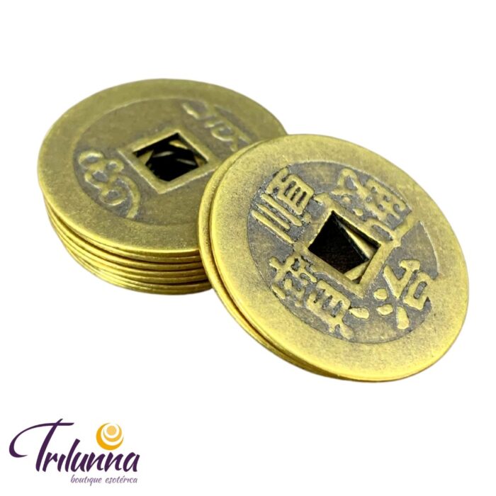 Moedas P/Feng Shui 3Cm - C/10