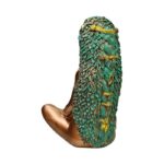 Deusa Gaia Colorida 14cm Estátua Decorativa de Resina