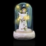 Anjo em Cúpula Luminosa 11 cm