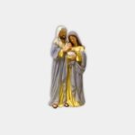 Sagrada Família 12,5 cm Tons Dourados