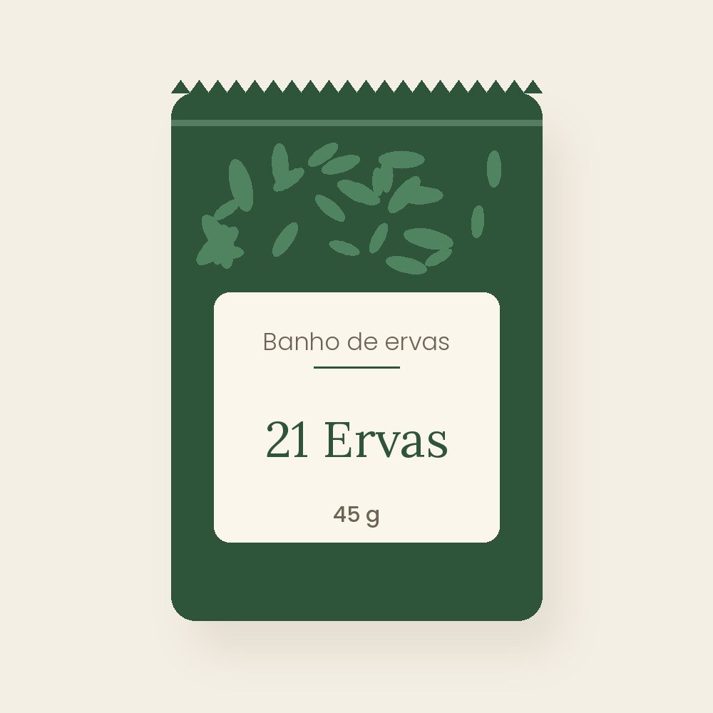 Banho de Ervas 21 Ervas