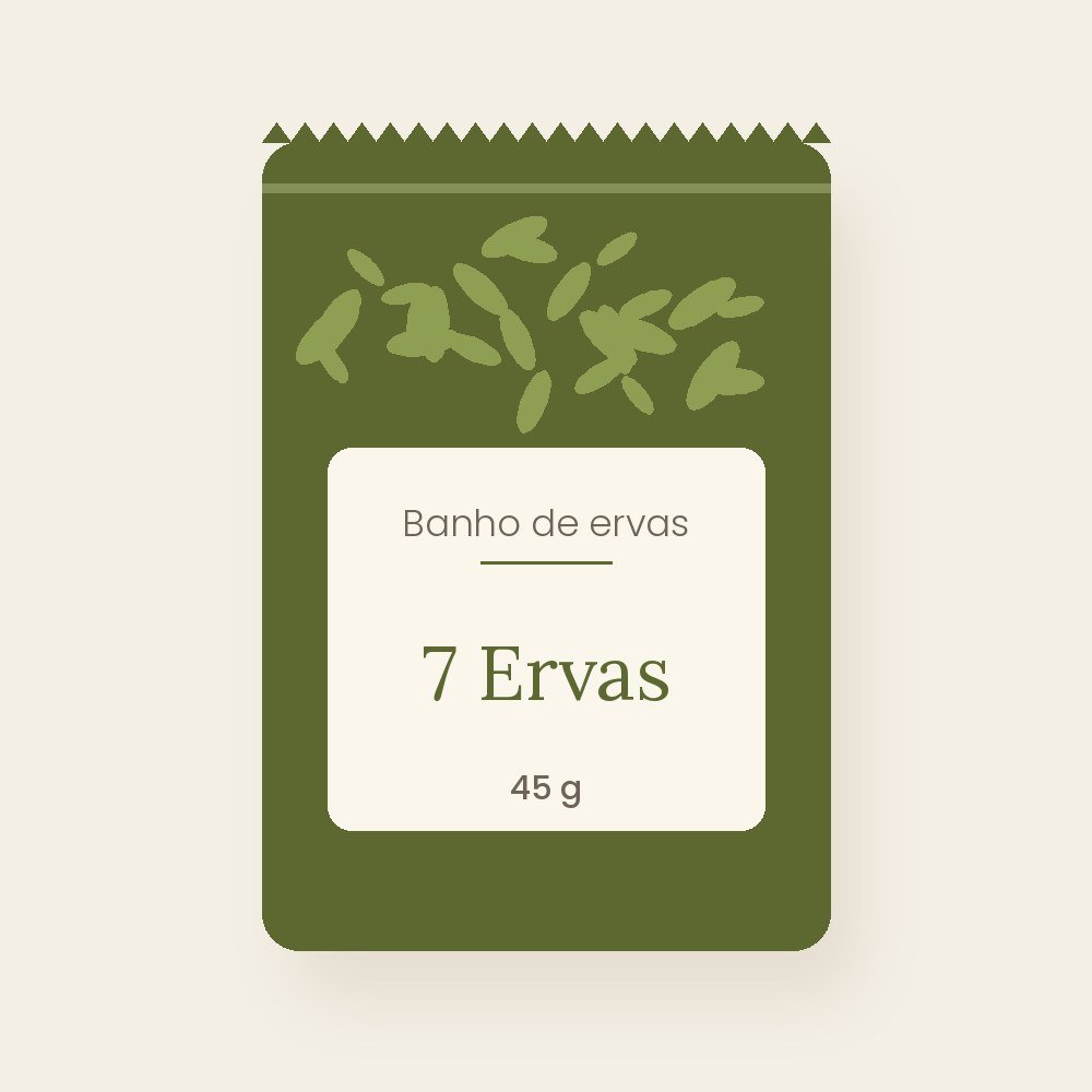 Banho de Ervas 7 Ervas